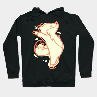 Fox Yoga Stretch Dancer Cute Fun Animal Hoodie